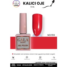 Gala Smart  Kırmızı Kalıcı Oje 10 ml Oje Kodu: 159
