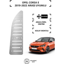 A&G Tuning Opel Corsa E 2019-2022 Arası Ayak Dinlendirme Pedalı Krom Ayak Dayama Pedalı