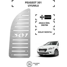 A&G Tuning Peugeot 301 Ayak Dinlendirme Pedalı Krom Ayak Dayama Pedalı