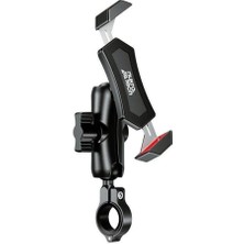 Nukrotech Mls-54 Mafsallı Gidon Bağlantılı Motosiklet Telefon Tutucu