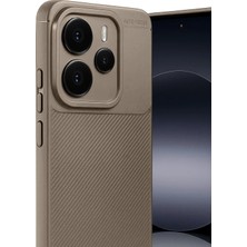 Sh Ticaret Newface Note 14 5g Auto Focus Karbon Kapak - Kahverengi