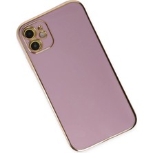 Sh Ticaret Newface Iphone 12 Kılıf Volet Silikon - Mor