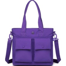 Smart Bags Mikro Poly Kumaş Büyük Boy Kadın Omuz Çantası 3345