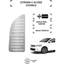 A&G Tuning Citroen C Elysee Ayak Dinlendirme Pedalı Krom Ayak Dayama Pedalı