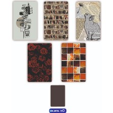 On Dijital Baskı Merkezi Renkli Temalı 5 Adet Buzdolabı Magnet Seti