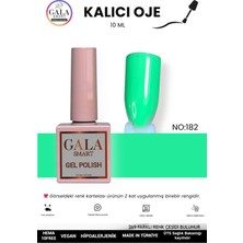 Gala Smart  Yeşil Kalıcı Oje 10 ml Oje Kodu: 182