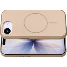 Sh Ticaret Iphone 16E Neva Magsafe Kapak - Gold