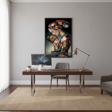 Bfm Dijital Baskı Merkezi Modern Sanat Anne ve Bebek Temalı Çerçeveli Tablo