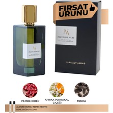 Maa Althahab Fleur De Nuit Çiçeksi Vanilyalı Kadın Parfümü 75 ml