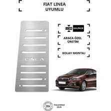 A&G Tuning Fiat Linea Ayak Dinlendirme Pedalı Krom Ayak Dayama Pedalı