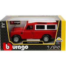 BT Teknik Teknik 22063 Land Rover Series Iı Model Araba 1:24 Kırmızı -Man 96584512