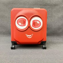 Mevlana Bazaar Abs Çocuk Valiz Kırmızı