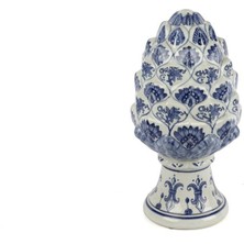 Mikasa Moor Blue Blanc Kozalak Dek Obje 20x35cm