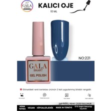 Gala Smart  Mavi Kalıcı Oje 10 ml Oje Kodu: 221