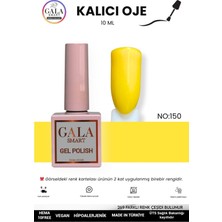 Gala Smart  Sarı Kalıcı Oje 10 ml Oje Kodu: 150