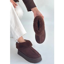 Armüz Edali Kahverengi Süet Bot