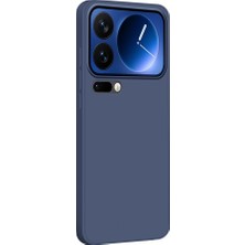 Gpack Xiaomi 17 Pro Max Uyumlu Kılıf Mara Lansman Soft Silikon Içi Kadife Lacivert