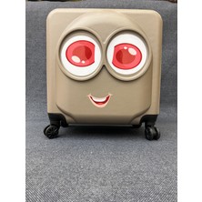 Mevlana Bazaar Abs Çocuk Valiz Bej