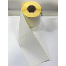 Defu 100X120 mm Termal Barkod Yazıcı Etiketi 400 Adet 40MM Kuka