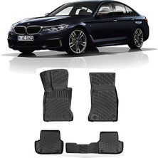 BTM Otomotiv Bmw 5 Serisi G30 2017 Sonrası Btm 3D Havuzlu Paspas