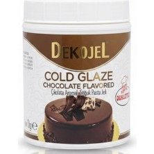 Ovalette Jöle Çikolatalı 1 kg – Pasta, Triliçe ve Tatlı Kaplama Jölesi