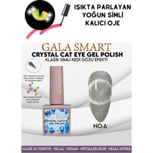 Gala Smart Gala Simli Kedi Gözü Kalıcı Oje Oje Kodu: Crystal 6