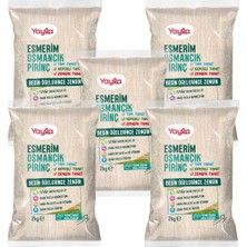Yayla Esmerim Osmancık Pirinç 2 kg X5