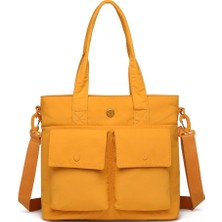 Smart Bags Mikro Poly Kumaş Büyük Boy Kadın Omuz Çantası 3345