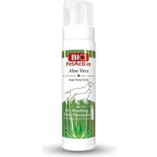 Bio PetActive Aloe Vera Özlü Kedi Köpek Kuru Köpük Şampuan 20 0ml