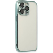 Sh Ticaret Newface Iphone 13 Kılıf Lensli Silikon - Yeşil