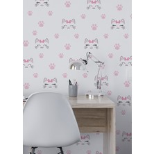 Ettycat Design Gülümseyen Kediler Çocuk Odası Duvar Sticker Seti | Kediler, Patiler