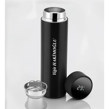 Endorfia Paslanmaz Çelik Dereceli LED Göstergeli Termos 500 ml (Kişiselleştirilebilir)