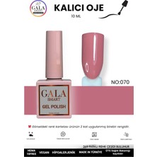 Gala Smart  Doğal Tonlu Kalıcı Oje 10 ml Oje Kodu: 070