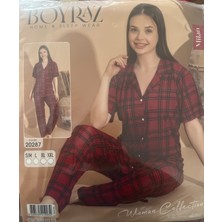 Boyraz Milan Genç Kısa Kollu Pijama Takımı