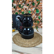 PremiumPort Renkli Emaye Çaydanlık Takımı  Büyük Boy