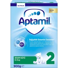 Aptamil 2 Devam Sütü 900 g 6-9 Ay Bebekler İçin Zengin Besin Öğeleri ve Sütlü İçerik