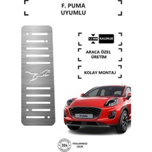 A&G Tuning Ford Puma Ayak Dinlendirme Pedalı Krom Ayak Dayama Pedalı