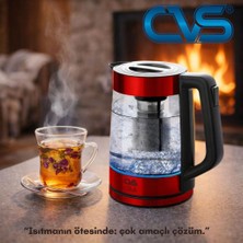 Cvs Dn 2346 Shifa Elektrikli Kırmızı Su Isıtıcısı