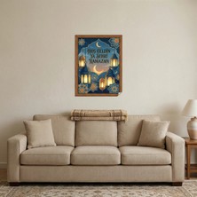 Akıllı Kağıt Ramazan Tablo  - Poster Dini (Model- 62)