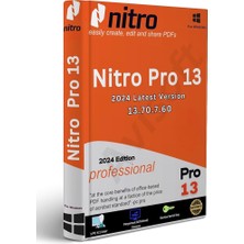 Nitro PDF Pro 13 (Windows) - 1 PC Süresiz Dijital Kod
