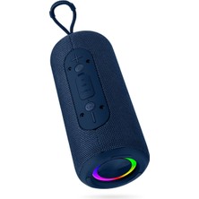 Polosmart FS102 Kablosuz Bluetooth Rgb Aydınlatmalı Hoparlör Speaker 5W Navy