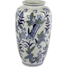 Mikasa Moor Blue Blanc Vazo 22X37CM