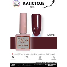Gala Smart  Bordo Kalıcı Oje 10 ml Oje Kodu: 239
