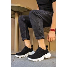 Zapatos CH093 Castle Erkek Günlük Bağcıklı Süet Klasik Ayakkabı Sbt - Siyah