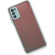 Sh Ticaret Newface Galaxy A03S Kılıf Montreal Silikon Kapak - Turkuaz