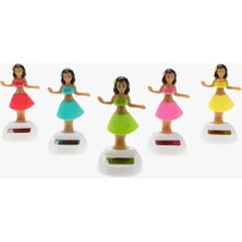 Efe Avm Güneş Enerjili Solar Dans Eden Hula Kızı Figürü