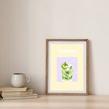 Boketto Opus - Kokteyl Renkli Dekoratif Poster Modern Duvar Posteri Estetik Tablo