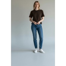 Cemo Modal Bisiklet Yaka Kısa Kollu Tişört