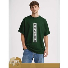 M.Ç Family Store Unisex Oversize Tişört  Özel Tasarım Street Style Trendy Unisex Oversized T-Shirt Unique Design