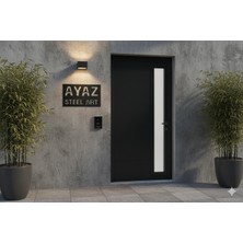 Ayaz Steel Art Ofis Kapı Yanı Metal Tabela